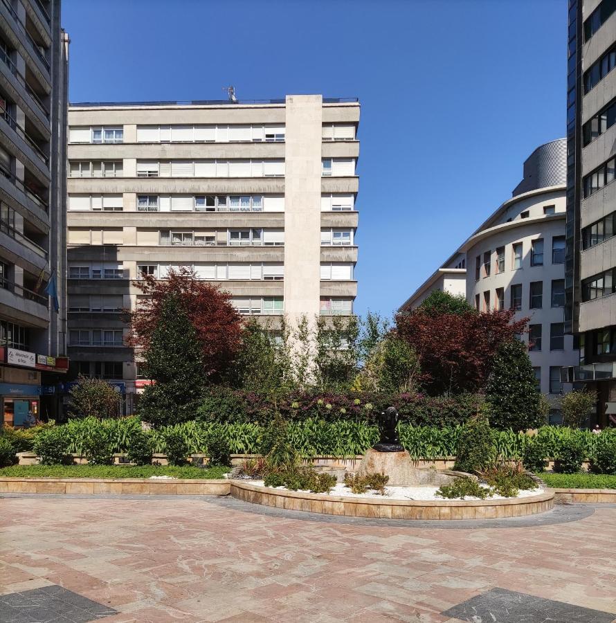 Oviedo Centro-Plaza Longoria Appartement Buitenkant foto