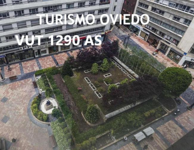 Oviedo Centro-Plaza Longoria Appartement Buitenkant foto